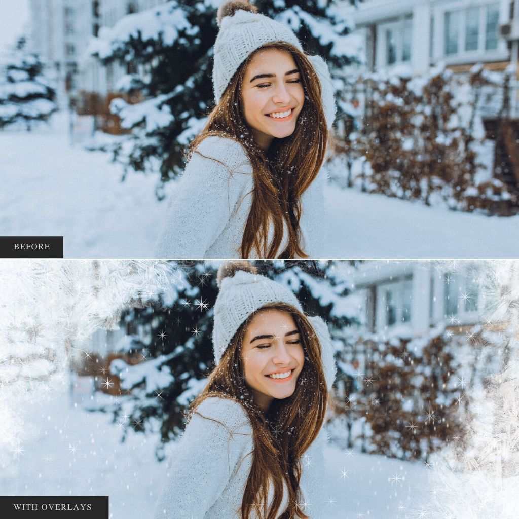 Snow Photoshop Overlays