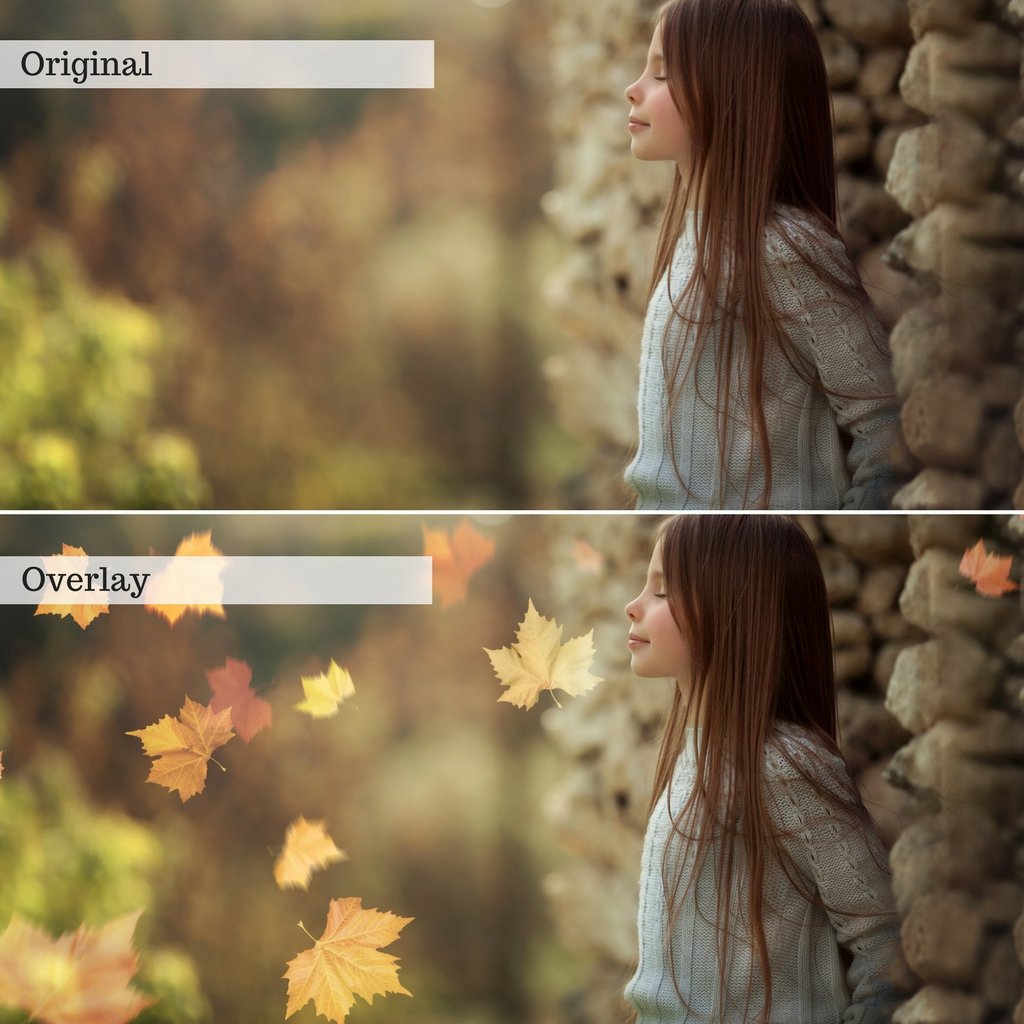 Leaf Overlays – Photoshop &amp; More