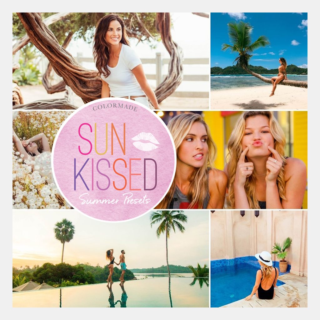 Sun-Kissed Summer Lightroom Presets for Desktop &amp; Mobile
