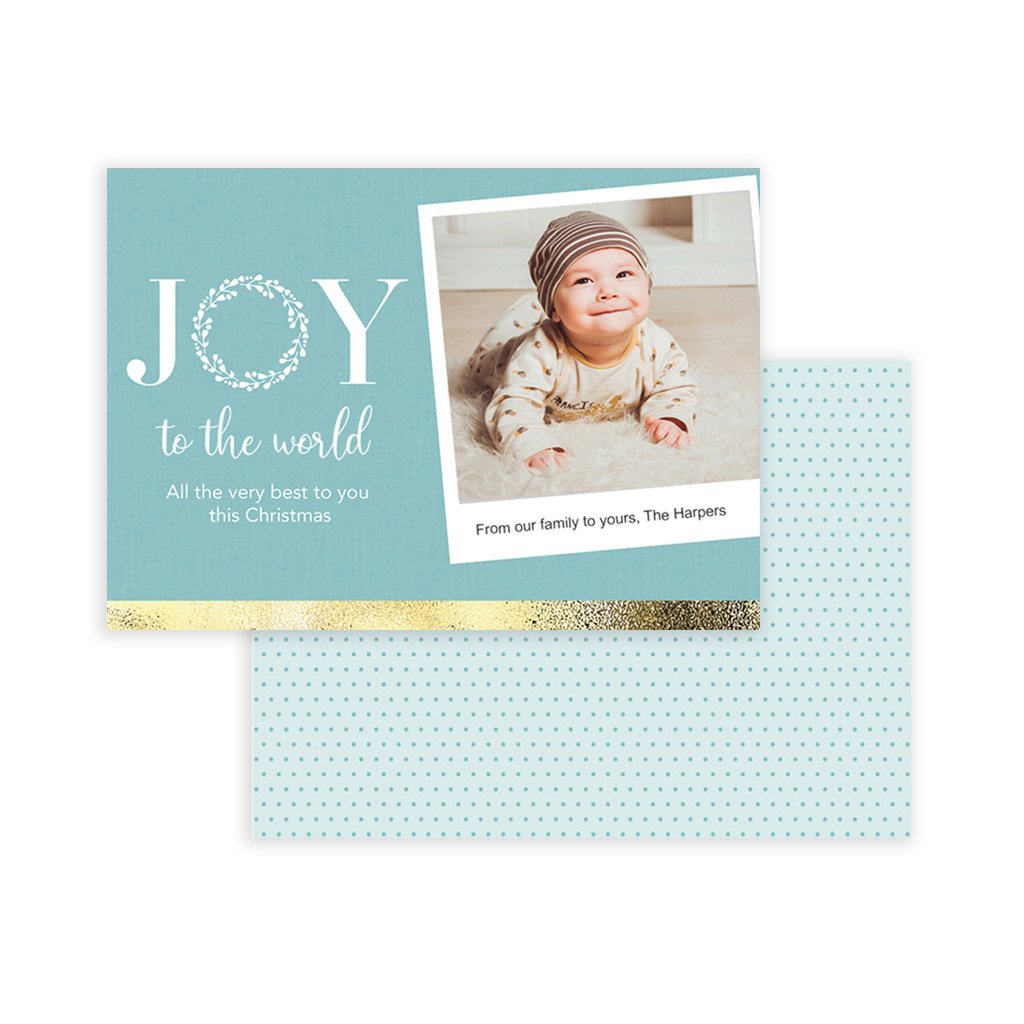 Holiday Card Template - JOY