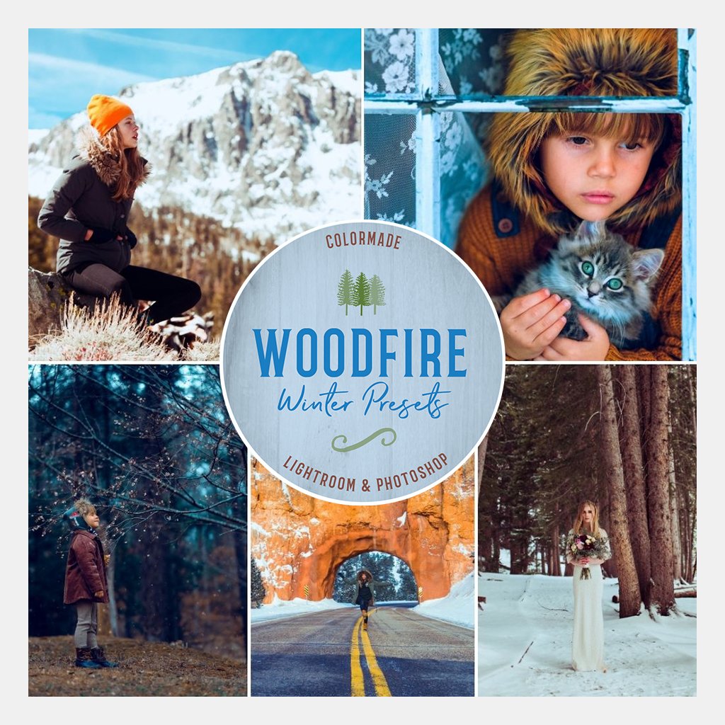 Woodfire Winter Lightroom Presets for Desktop &amp; Mobile